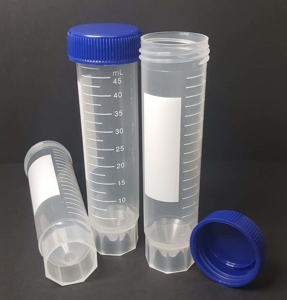 50mL Self Standing Centrifuge Tubes Enertech Solutions